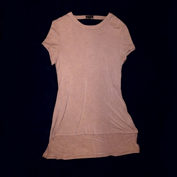 POL Khaki Distressed Short Sleeve Dress - Picture 9 of 10